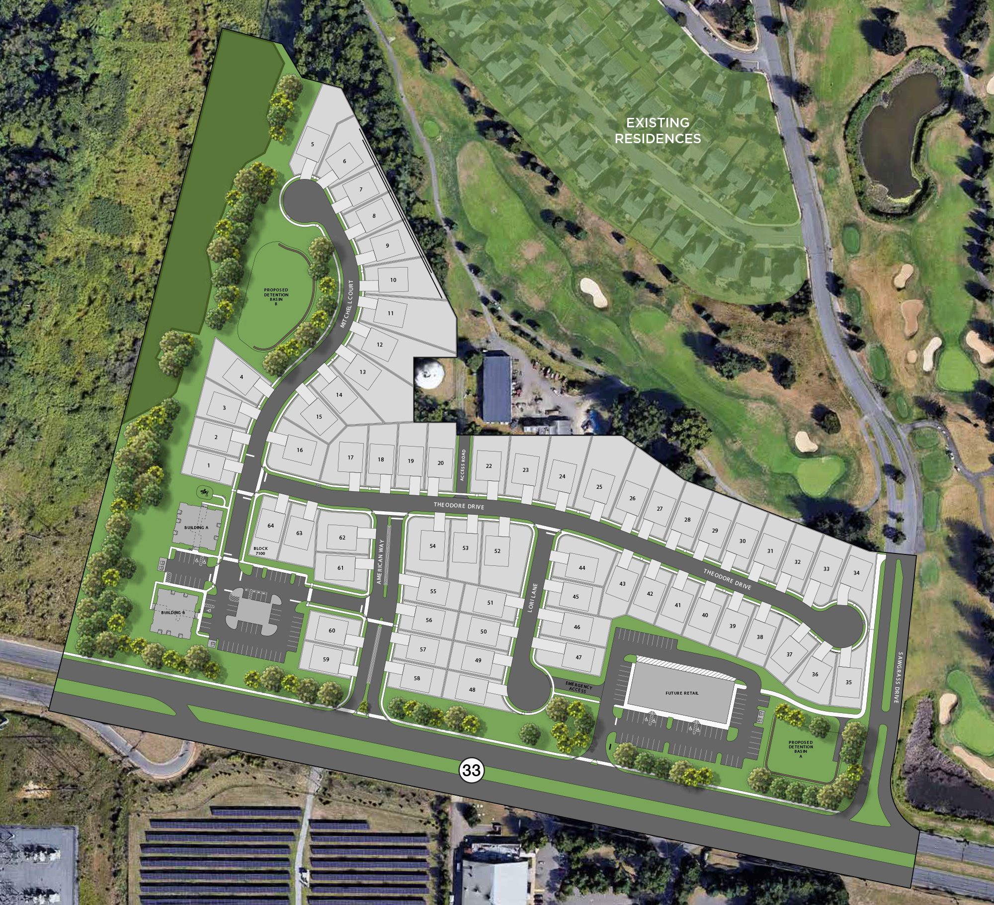 Heritage at Manalapan Siteplan