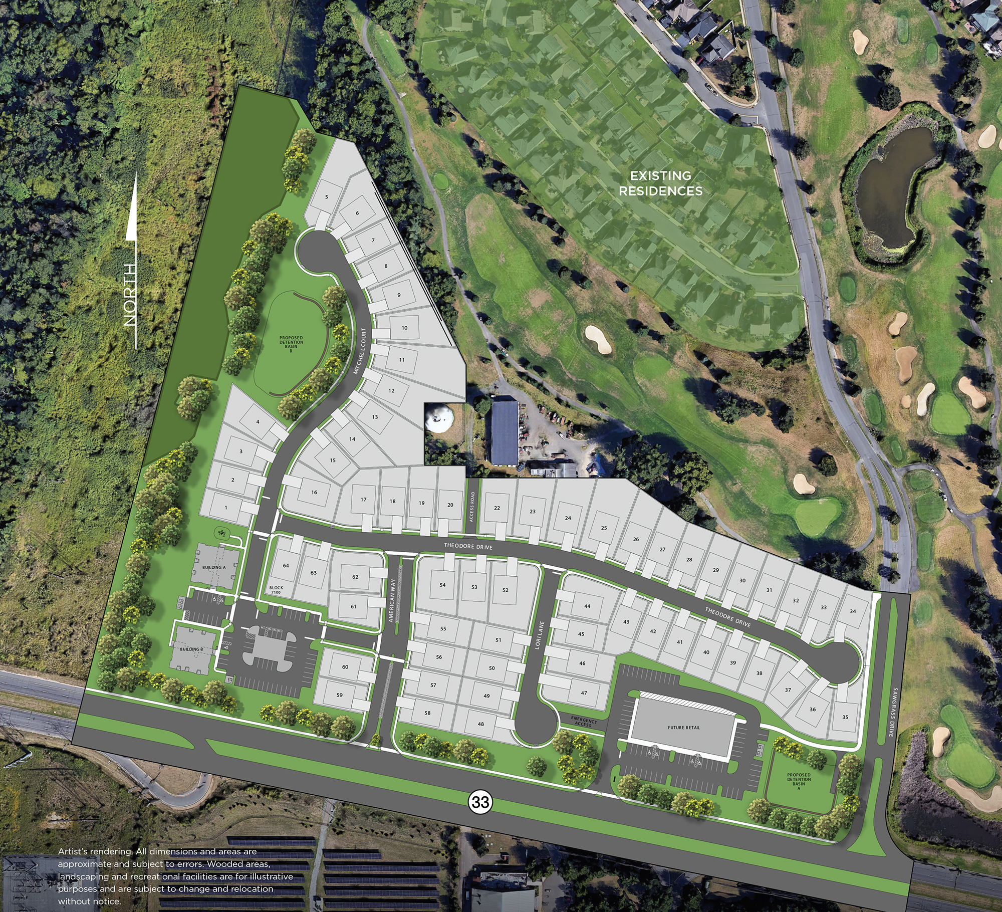 Heritage at Manalapan Siteplan